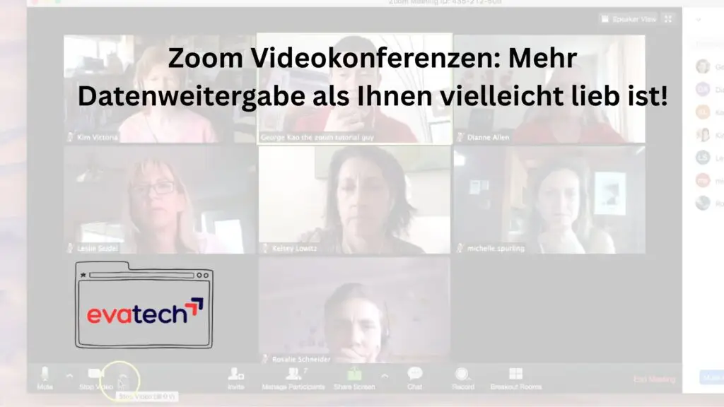Zoom Videokonferenzen